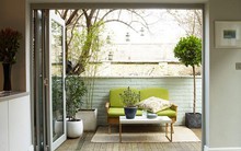 Ban công lãng mạn đón xuân về