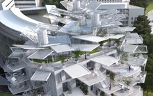 Độc đáo tòa nhà hình cây tuyệt đẹp