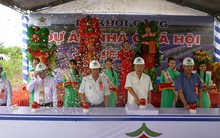 Khởi công xây dựng dự án nhà ở xã hội đầu tiên ở Hậu Giang