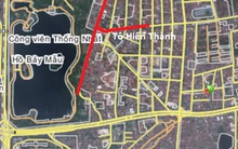 Hà Nội: Kết luận về dự án đường Nguyễn Đình Chiểu kéo dài