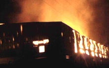 Công ty giấy Thành Đạt tan hoang sau cháy lớn 