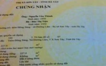 Đường Lâm: Sổ đỏ chưa cấp đã nằm trong… hiệu cầm đồ