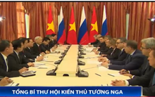 Tổng Bí thư Nguyễn Phú Trọng hội kiến Thủ tướng Nga Medvedev