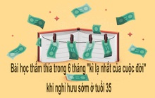 “Nghỉ hưu sớm” ở tuổi 35, đây là bài học thấm thía tôi học được trong 6 tháng "kì lạ nhất của cuộc đời": Dù sao thì cuộc sống không để bạn hoàn toàn kiểm soát được nó!