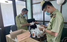 Phát hiện lô hàng nước sát khuẩn tay có dấu hiệu giả mạo sản phẩm ASIRUB