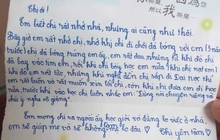 Tan chảy với tâm thư em trai gửi chị ra Hà Nội nhập học: “Đừng lo việc ở nhà”