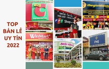 Top 10 Công ty Bán lẻ uy tín 2022: Winmart/Winmart+ tuột ngôi vương vào tay ông chủ BigC, các công ty vàng bạc đá quý thăng hoa