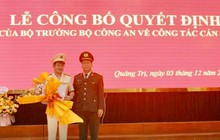 Thượng tá Lê Phi Hùng làm Phó Giám đốc Công an tỉnh Quảng Trị