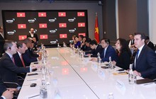 Thủ tướng Phạm Minh Chính trao đổi với các tập đoàn hàng đầu trên sàn chứng khoán New York