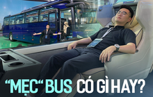 Khám phá nhanh xe buýt Mercedes-Benz tại Việt Nam: Sang xịn không kém khoang thương gia máy bay