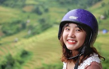 Cô gái cưỡi xe máy cà tàng, một mình phiêu lưu Tây Nguyên: Mình đã tự nhủ không được khóc!