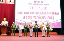 Bộ Công an bổ nhiệm 3 Phó Giám đốc Công an TP Hà Nội