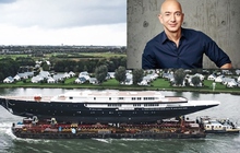Siêu du thuyền ‘ngọc trai đen’ tạo cảm hứng thiết kế cho tàu Y721 của tỷ phú Jeff Bezos ấn tượng cỡ nào?