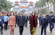 Quyền Chủ tịch nước: Xây dựng huyện Mê Linh sớm trở thành thành phố trực thuộc thủ đô