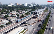 Ngắm tuyến Metro Bến Thành - Suối Tiên sắp đưa vào hoạt động