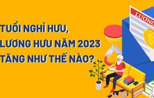 Tuổi nghỉ hưu, lương hưu năm 2023 tăng như thế nào?
