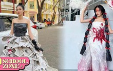 Đường đua "hoa khôi thời trang tái chế" đang cực nóng: Ai cũng xinh và sáng tạo quá trời!