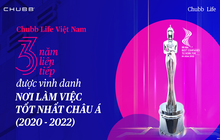 Chubb Life Việt Nam nhận giải thưởng trên lĩnh vực nhân sự lẫn công nghệ
