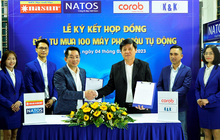 Nasun Group đầu tư mua 100 máy pha màu tự động thương hiệu Corob