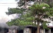 Cháy lớn gần Cảng hàng không Pleiku Cháy lớn gần Cảng hàng không Pleiku