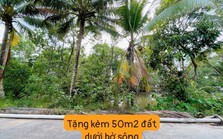 “Độc lạ” bất động sản tỉnh: Bán nhà tặng 50m2 đất dưới bờ sông “Độc lạ” bất động sản tỉnh: Bán nhà tặng 50m2 đất dưới bờ sông