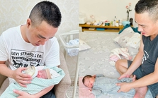 MC "Chúng tôi là chiến sĩ" khoe con gái ngoan ngoãn, ông xã nuông chiều làm mọi việc từ ru con đến thay bỉm