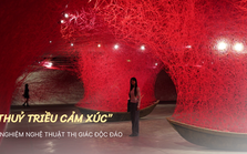 Ấn tượng triển lãm nghệ thuật “Thủy triều cảm xúc” tại Hà Nội, vừa “nhá hàng” mở cửa đã khiến giới trẻ xôn xao khám phá