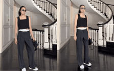 Tăng Thanh Hà diện crop top khoe vòng eo "bà mẹ 3 con", đến Hoa hậu quốc tế cũng phải trầm trồ khen