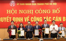 Hà Nội có 3 tân giám đốc sở quan trọng Hà Nội có 3 tân giám đốc sở quan trọng