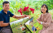 Vợ chồng trẻ bỏ phố về quê, cải tạo 20.000 m2 vườn hoang thành "rừng" hoa hồng