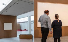 Chuyện về nghệ sĩ bán hai khung tranh trống trơn có tựa đề 'Lấy tiền và chạy' với giá 75.000 USD cho bảo tàng