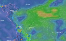 Xuất hiện vùng áp thấp trên Biển Đông