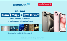 Ưu đãi cực chất cùng thẻ tín dụng Eximbank - sở hữu iPhone 15 series