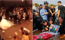 Người thân suy sụp sau vụ cháy kinh hoàng khiến 114 người thiệt mạng trong đám cưới ở Iraq