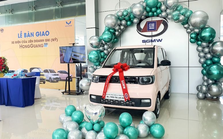 Xe điện mini HongGuang Mini EV chính thức bàn giao khách Việt