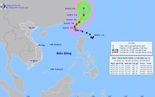 Bão số 5 không ảnh hưởng đến vùng ven biển và đất liền Việt Nam