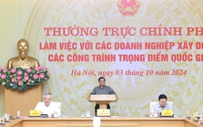 Thường trực Chính phủ làm việc với các doanh nghiệp xây dựng các công trình trọng điểm quốc gia