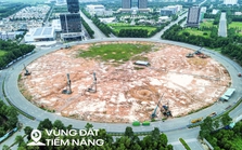 Vòng xoay rộng gấp 10 lần mặt sân Mỹ Đình, sẽ có nhà ga Metro, nhà hàng, trung tâm thương mại