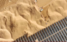 Trung Quốc xây lưới điện siêu khủng ở sa mạc, bằng nửa công suất điện nước Mỹ