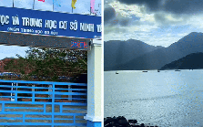 Ngôi trường cổ tích bước ra cổng là thấy núi, biển: Nơi có vibe "chữa lành" top 1 Việt Nam đây rồi!