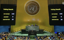 Liên Hiệp Quốc thông qua quyền lịch sử cho Nhà nước Palestine