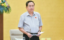 Phó chủ tịch Thường trực Trần Thanh Mẫn phát biểu khai mạc phiên họp của Ủy ban Thường vụ QH