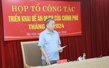 Đại tướng, Bộ trưởng Tô Lâm chủ trì phiên họp Tổ công tác triển khai Đề án 06