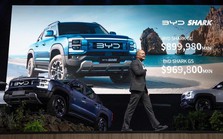 Khi Mỹ tăng thuế đối với xe điện Trung Quốc, BYD ra mắt xe bán tải BYD Shark ở Mexico với giá 53.400 USD