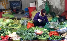 Giá rau củ, thực phẩm ở Hà Nội rục rịch tăng