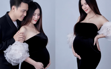 Diễn viên Kha Ly xác nhận đang mang thai 7 tháng sau 8 năm kết hôn