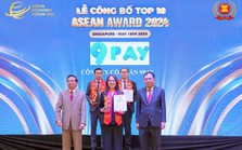 9Pay được vinh danh trong Top 10 Thương hiệu tiêu biểu ASEAN 2024