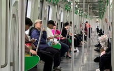 Hành khách đi tàu đường sắt Cát Linh – Hà Đông ngày càng tăng