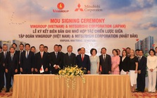 Vingroup và Mitsubishi Corporation ký biên bản ghi nhớ hợp tác chiến lược toàn diện