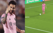 Messi có hành động bất ngờ khi được vệ sĩ ném cho trái bóng, fan khen ngợi khi biết lý do đằng sau
